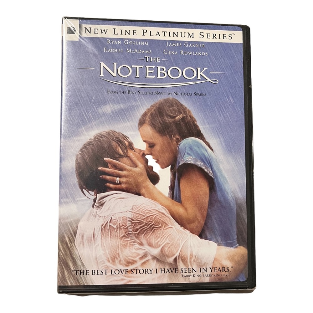 Ryan Gosling - The Notebook - DVD - New Line Platinum Series